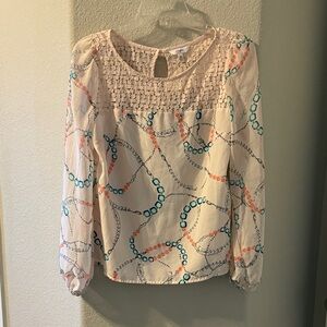 Women's Candie’s medium light pink Patterned Top